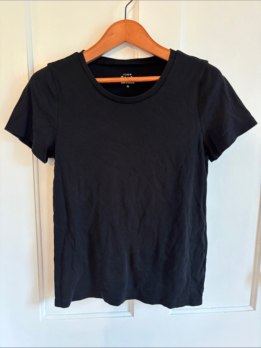 Black Short-Sleeve Crew Tee